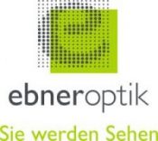 Logo von Ebner Optik mit dem Slogan „Sie werden Sehen“ in grüner Schrift.